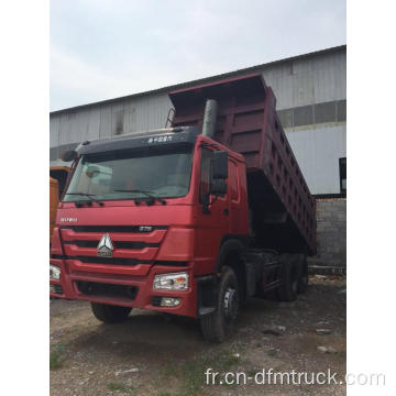 Camion à benne basculante Howo avec diesel